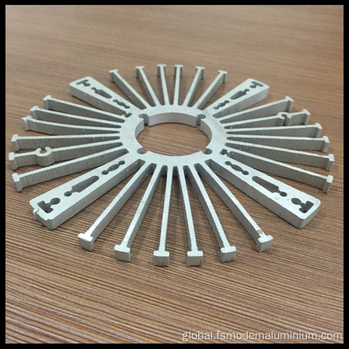 Round Aluminium Extrusion Heat Sink Customized Precision Round Aluminium Heat Sink for Leds Factory